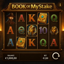 MyStake - Book of MyStake Slot Game - High RTP Casino Game
